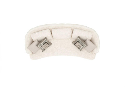 Luxury Sofa Three Seater Design White Upholstered furniture Modern Living room new Furnishings
